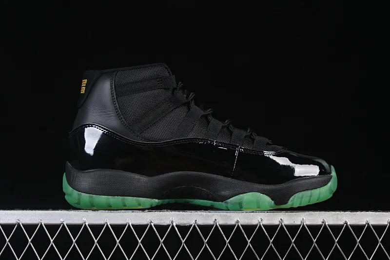 All categories Air Jordan Jordan series basketball shoes Air Jordan 11 Air Jordan 11 Retro "Green Black" AJ11 Joe 11 black and green CT8012-037